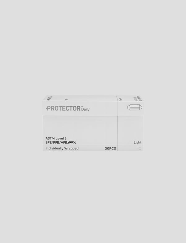 Protector Daily 口罩，曙光白