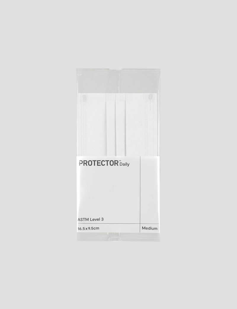 Protector Daily 口罩，曙光白